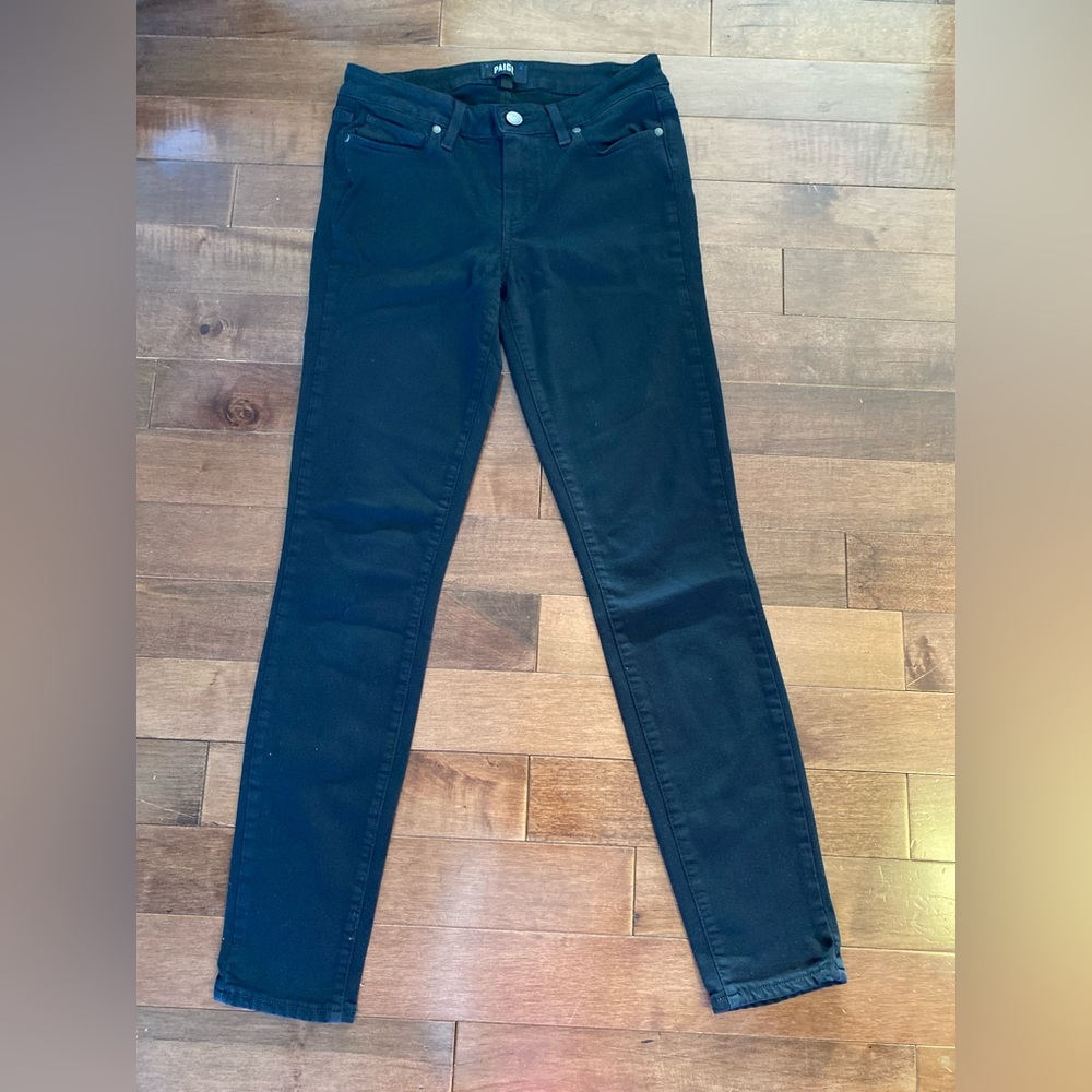 PAIGE Verdugo Ultra Skinny Black Jeggings Women's Size 27